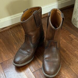 Men’s Sterling River leather cowboy boots Size 11